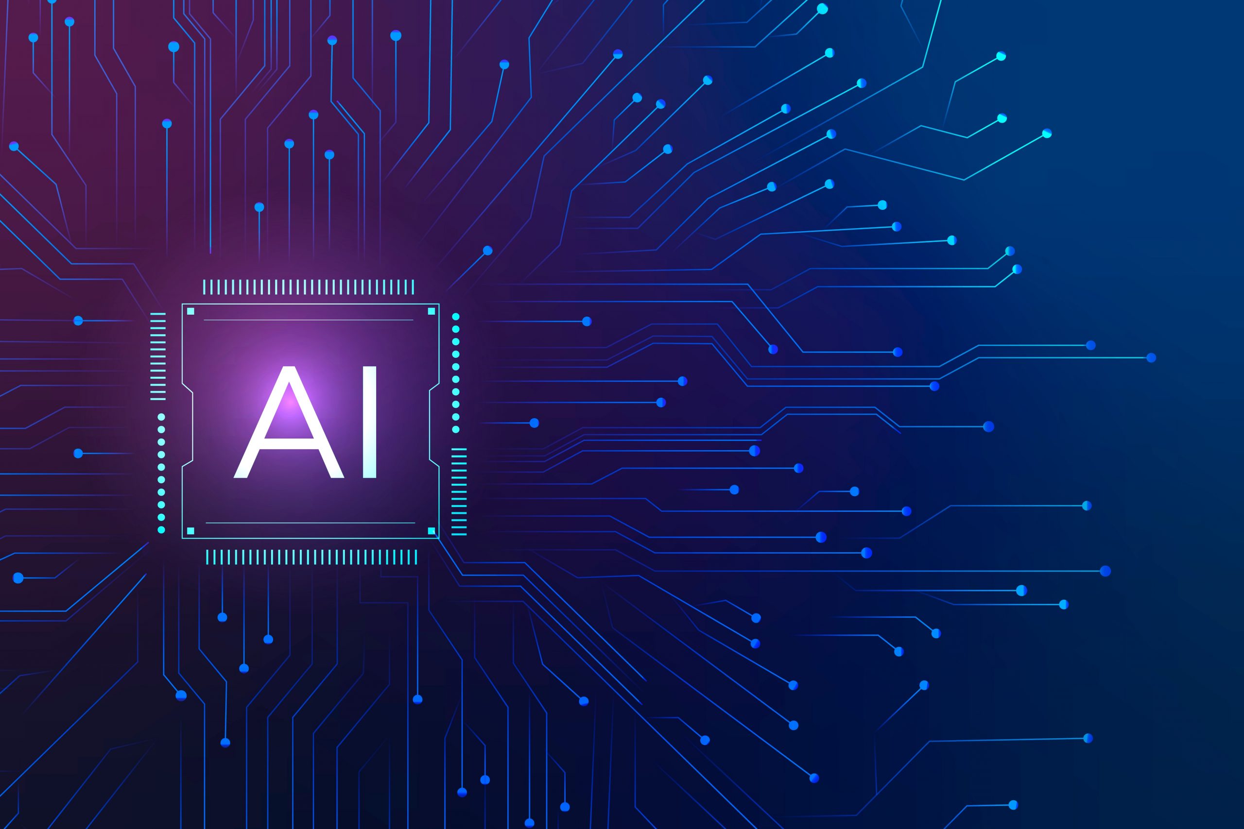 Ai Technology Microchip Background Digital Transformation Concept Scaled