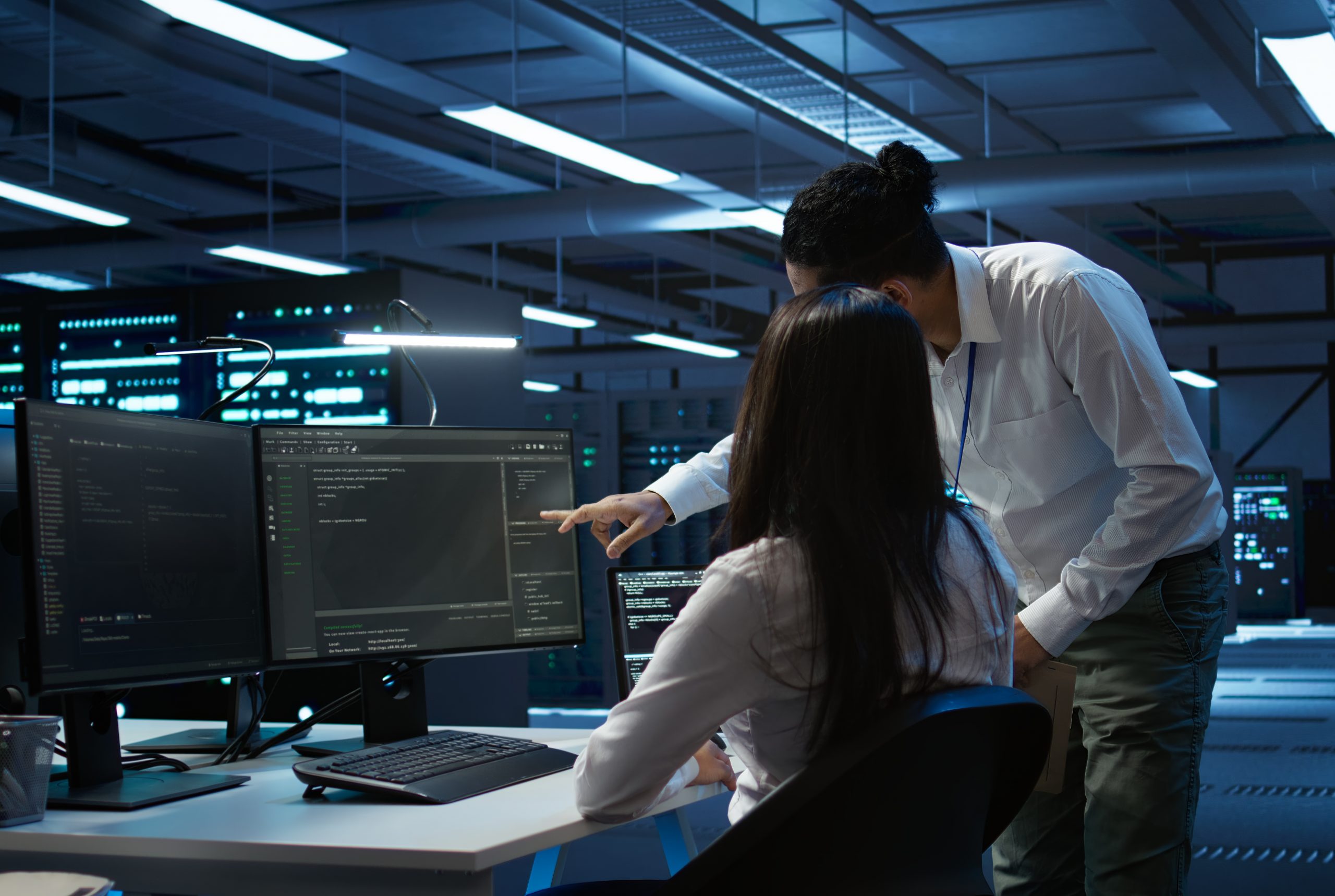 Computer Scientists Data Center Managing Maintaining Databases Scaled
